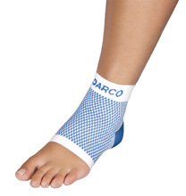 DCS Plantar Fasciitis Sleeve. Heel Spurs, Arch pain, Arch weakness, Edema